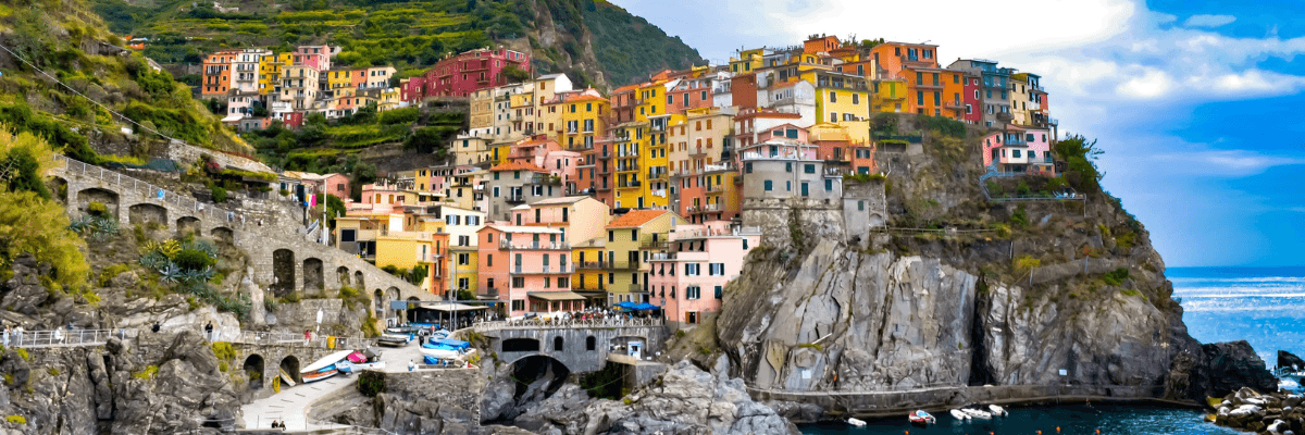 Tuscan Treasures with Cinque Terre - background banner